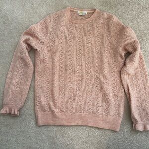 Boden Pink Crewneck Sweater